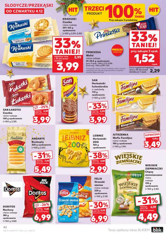 Kaufland - gazetka promocyjna Oferta Kaufland od czwartku 04.12 do wtorku 09.12 - strona 42