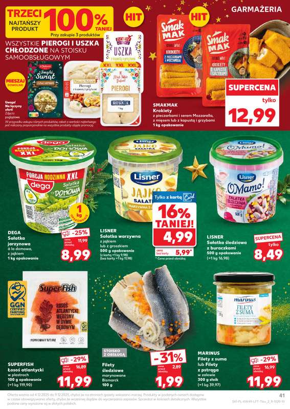 Kaufland - gazetka promocyjna Oferta Kaufland od czwartku 04.12 do wtorku 09.12 - strona 41