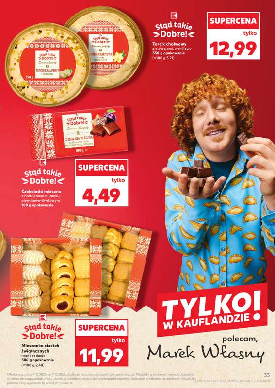 Kaufland - gazetka promocyjna Oferta Kaufland od czwartku 04.12 do wtorku 09.12 - strona 33