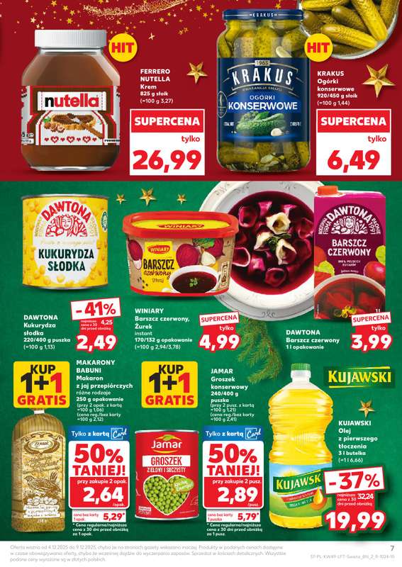 Kaufland - gazetka promocyjna Oferta Kaufland od czwartku 04.12 do wtorku 09.12 - strona 7