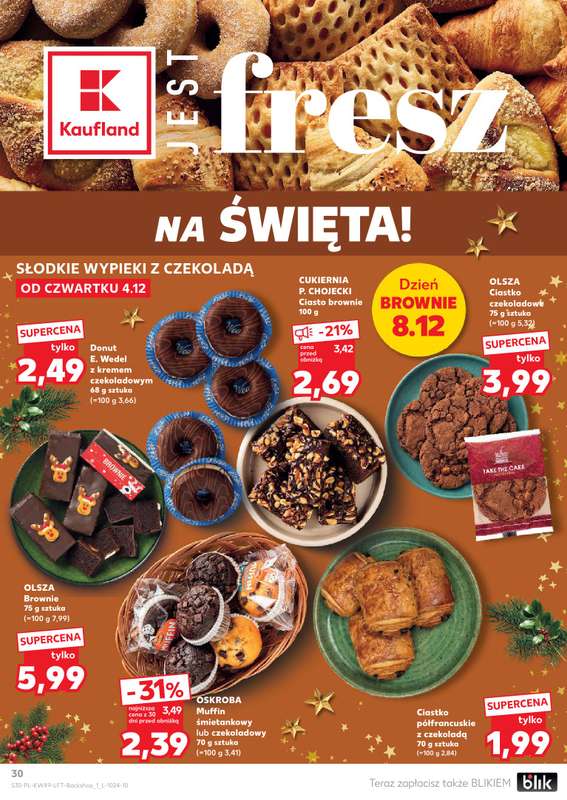 Kaufland - gazetka promocyjna Oferta Kaufland od czwartku 04.12 do wtorku 09.12 - strona 30