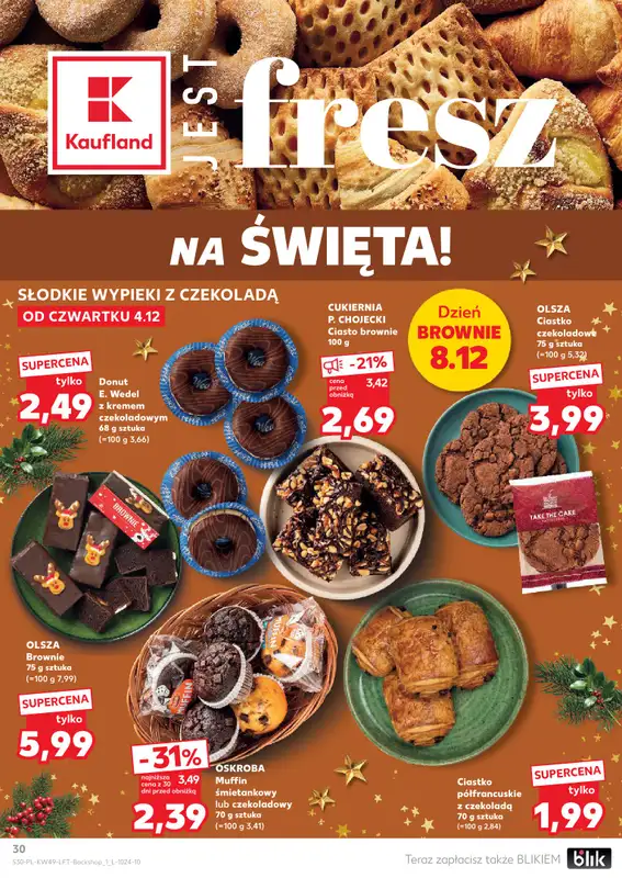 Kaufland - gazetka promocyjna Oferta Kaufland od czwartku 04.12 do wtorku 09.12 - strona 30