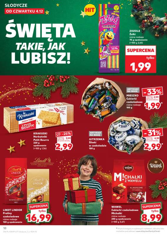 Kaufland - gazetka promocyjna Oferta Kaufland od czwartku 04.12 do wtorku 09.12 - strona 10