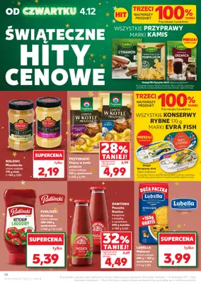 Kaufland - gazetka promocyjna Oferta Kaufland od czwartku 04.12 do wtorku 09.12 - strona 14