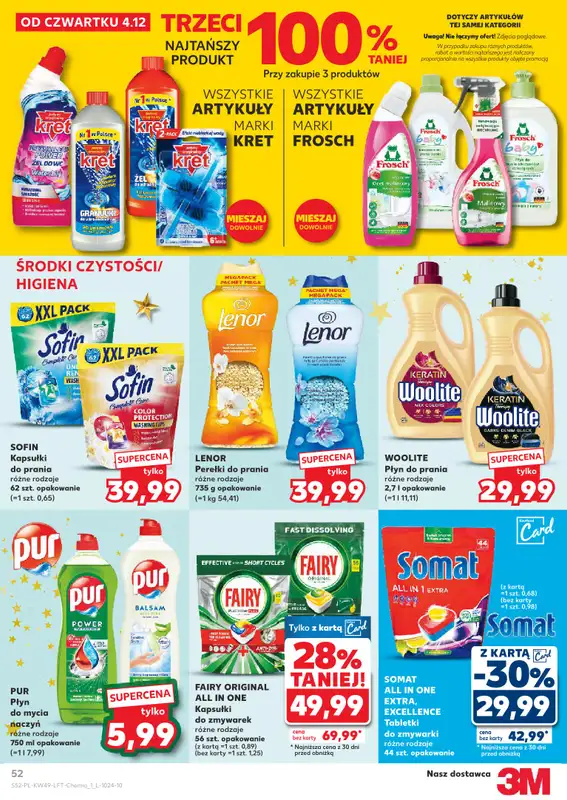 Kaufland - gazetka promocyjna Oferta Kaufland od czwartku 04.12 do wtorku 09.12 - strona 52