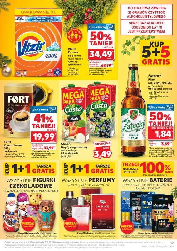 Kaufland - gazetka promocyjna Oferta Kaufland od czwartku 04.12 do wtorku 09.12 - strona 19