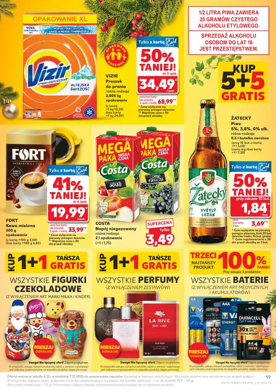 Kaufland - gazetka promocyjna Oferta Kaufland od czwartku 04.12 do wtorku 09.12 - strona 19