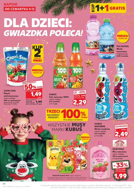 Kaufland - gazetka promocyjna Oferta Kaufland od czwartku 04.12 do wtorku 09.12 - strona 44