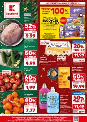 Kaufland - gazetka promocyjna Oferta Kaufland od czwartku 04.12 do wtorku 09.12
