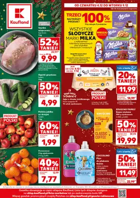 Kaufland - gazetka promocyjna Oferta Kaufland od czwartku 04.12 do wtorku 09.12