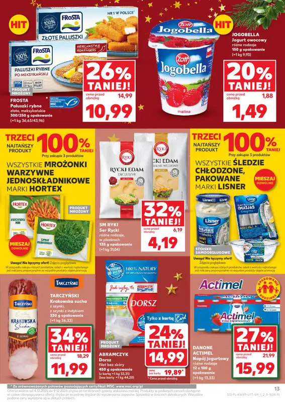 Kaufland - gazetka promocyjna Oferta Kaufland od czwartku 04.12 do wtorku 09.12 - strona 13