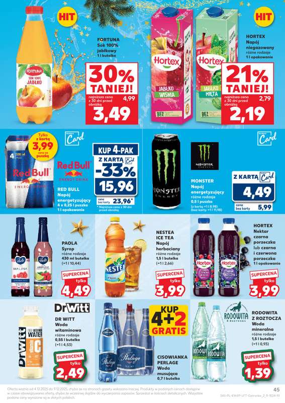 Kaufland - gazetka promocyjna Oferta Kaufland od czwartku 04.12 do wtorku 09.12 - strona 45