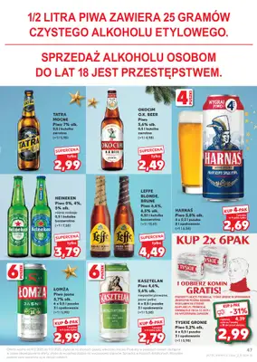 Kaufland - gazetka promocyjna Oferta Kaufland od czwartku 04.12 do wtorku 09.12 - strona 47