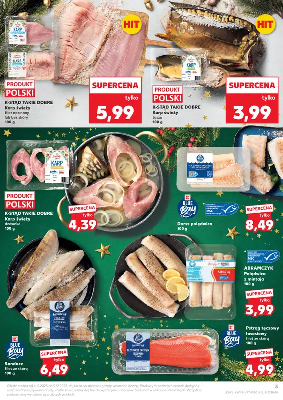 Kaufland - gazetka promocyjna Oferta Kaufland od czwartku 04.12 do wtorku 09.12 - strona 3