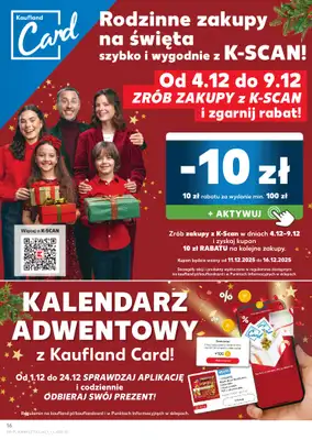 Kaufland - gazetka promocyjna Oferta Kaufland od czwartku 04.12 do wtorku 09.12 - strona 16