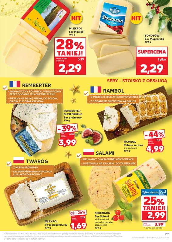 Kaufland - gazetka promocyjna Oferta Kaufland od czwartku 04.12 do wtorku 09.12 - strona 29