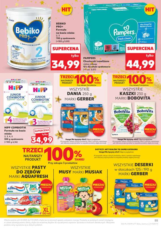 Kaufland - gazetka promocyjna Oferta Kaufland od czwartku 04.12 do wtorku 09.12 - strona 55