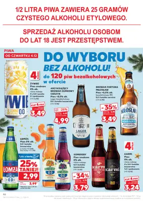 Kaufland - gazetka promocyjna Oferta Kaufland od czwartku 04.12 do wtorku 09.12 - strona 46