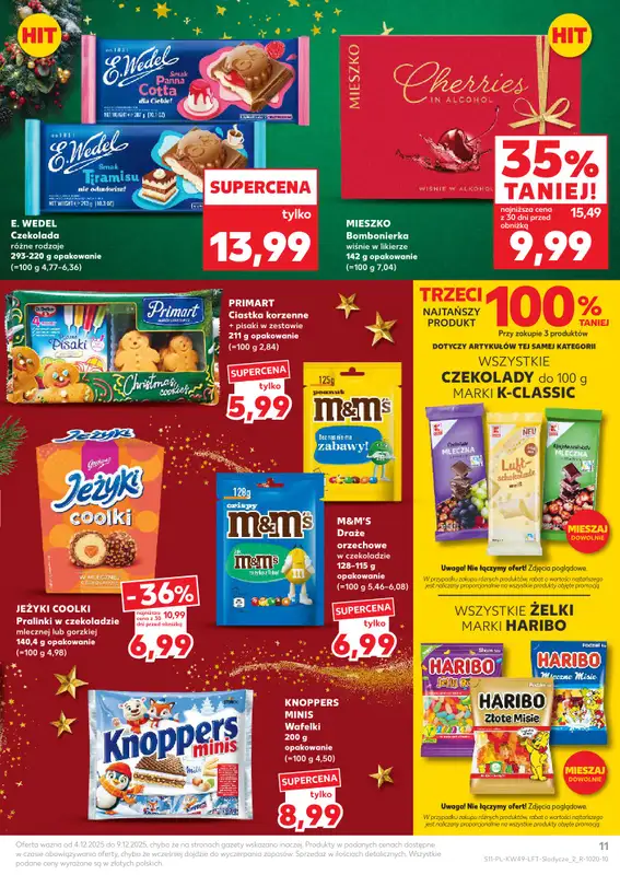 Kaufland - gazetka promocyjna Oferta Kaufland od czwartku 04.12 do wtorku 09.12 - strona 11