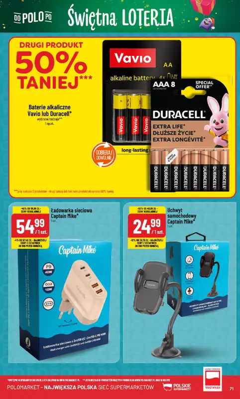 POLOmarket - gazetka promocyjna Gazetka od środy 03.12 do wtorku 09.12 - strona 71
