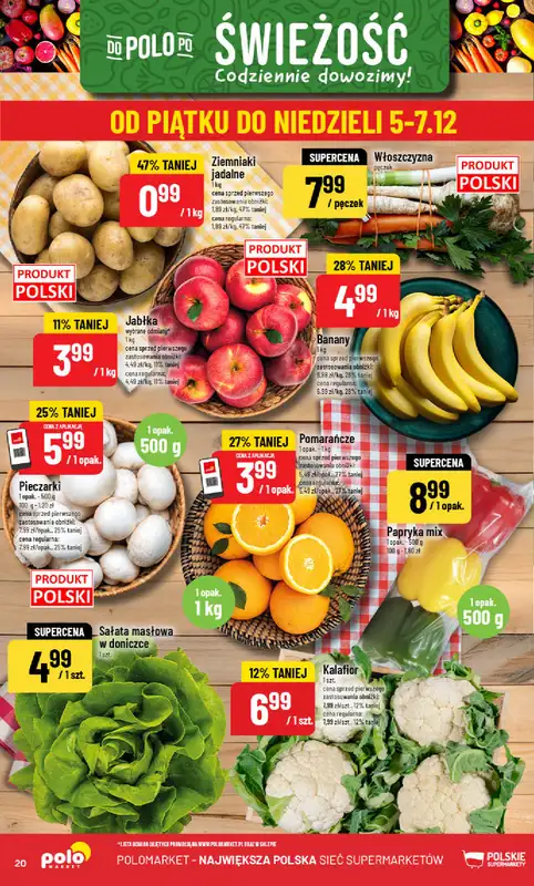 POLOmarket - gazetka promocyjna Gazetka od środy 03.12 do wtorku 09.12 - strona 20