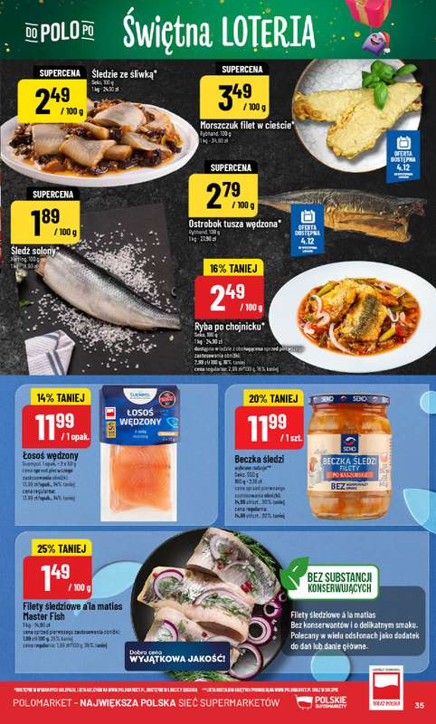POLOmarket - gazetka promocyjna Gazetka od środy 03.12 do wtorku 09.12 - strona 35