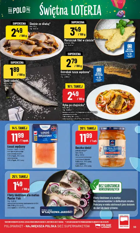 POLOmarket - gazetka promocyjna Gazetka od środy 03.12 do wtorku 09.12 - strona 35