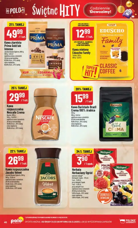 POLOmarket - gazetka promocyjna Gazetka od środy 03.12 do wtorku 09.12 - strona 46