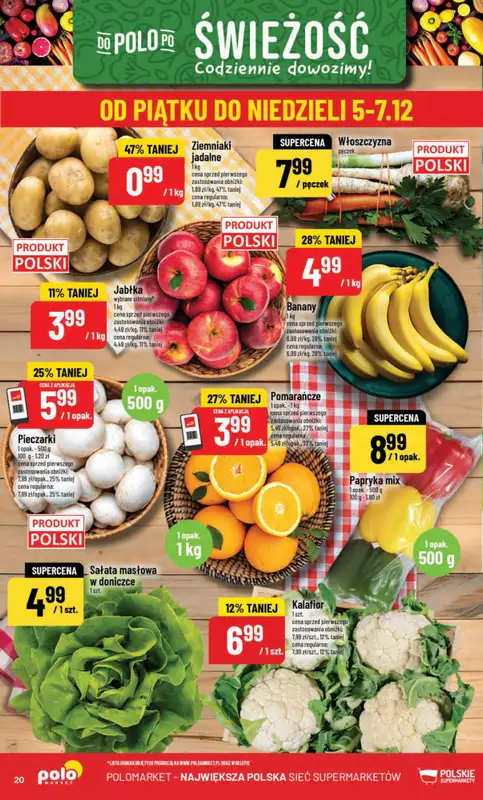 POLOmarket - gazetka promocyjna Gazetka od środy 03.12 do wtorku 09.12 - strona 20
