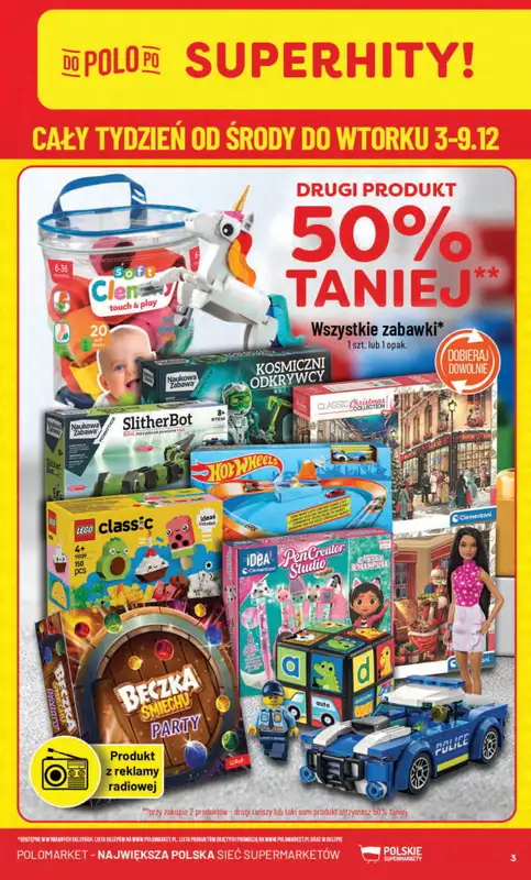 POLOmarket - gazetka promocyjna Gazetka od środy 03.12 do wtorku 09.12 - strona 3
