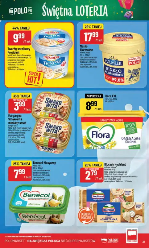 POLOmarket - gazetka promocyjna Gazetka od środy 03.12 do wtorku 09.12 - strona 31