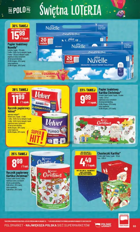 POLOmarket - gazetka promocyjna Gazetka od środy 03.12 do wtorku 09.12 - strona 65