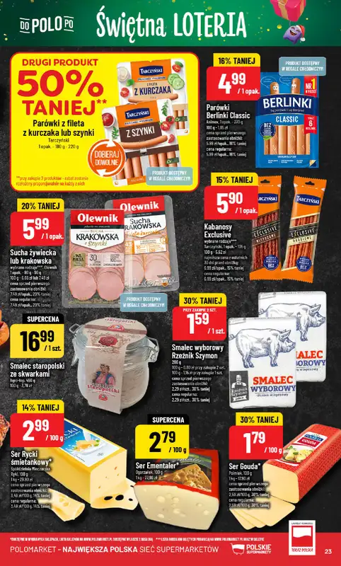 POLOmarket - gazetka promocyjna Gazetka od środy 03.12 do wtorku 09.12 - strona 23