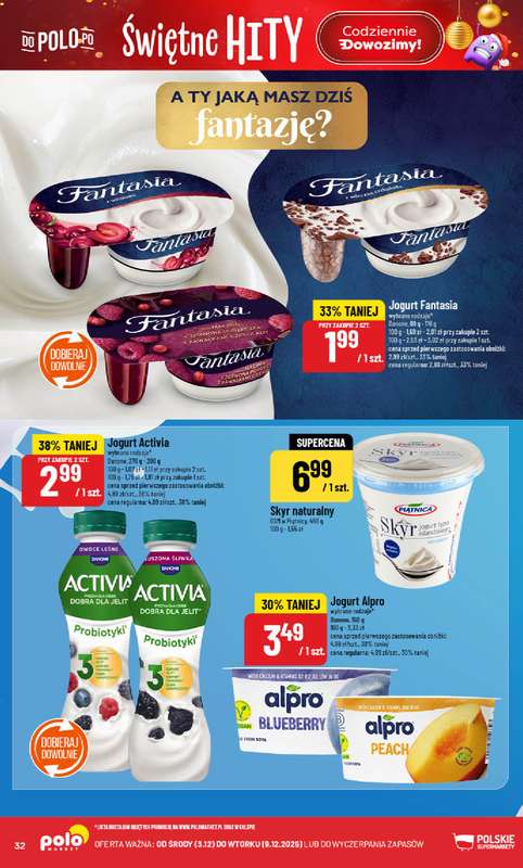 POLOmarket - gazetka promocyjna Gazetka od środy 03.12 do wtorku 09.12 - strona 32