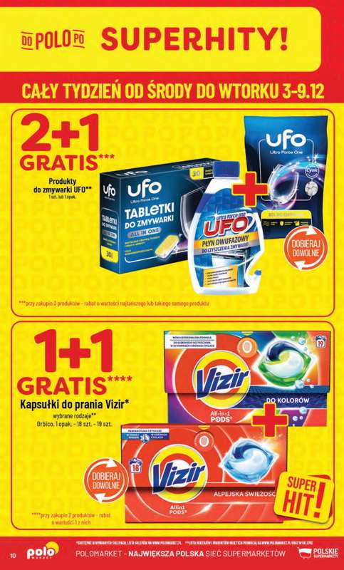 POLOmarket - gazetka promocyjna Gazetka od środy 03.12 do wtorku 09.12 - strona 10