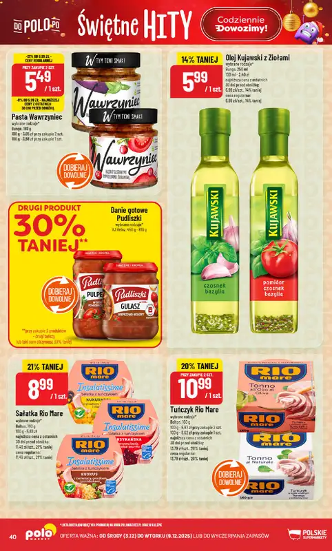 POLOmarket - gazetka promocyjna Gazetka od środy 03.12 do wtorku 09.12 - strona 40