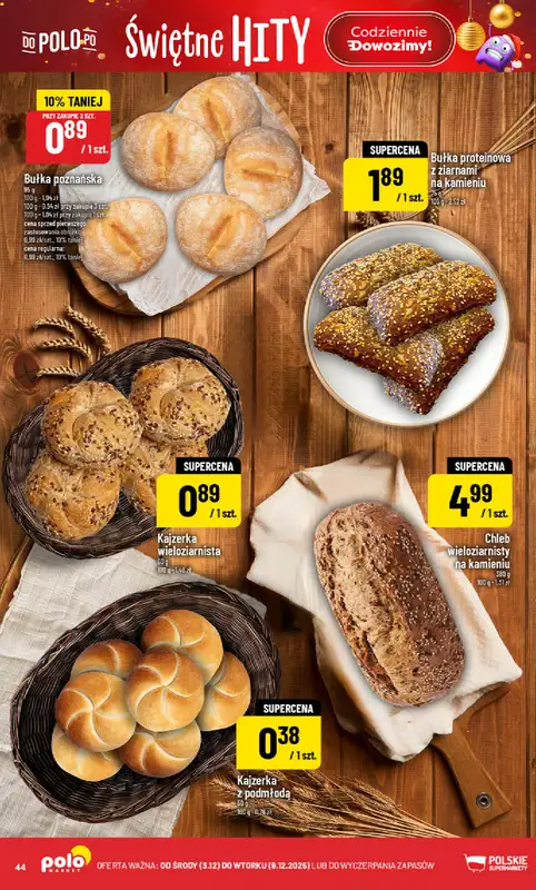 POLOmarket - gazetka promocyjna Gazetka od środy 03.12 do wtorku 09.12 - strona 44