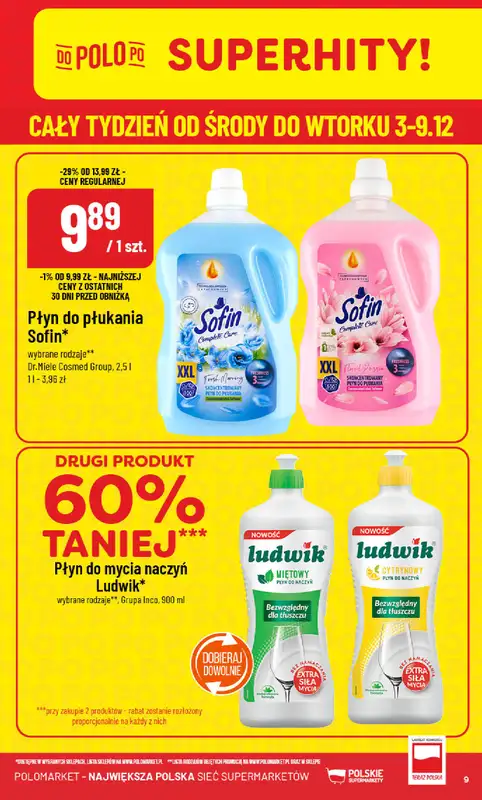 POLOmarket - gazetka promocyjna Gazetka od środy 03.12 do wtorku 09.12 - strona 9
