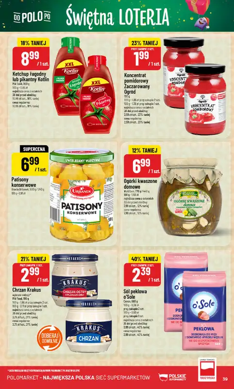 POLOmarket - gazetka promocyjna Gazetka od środy 03.12 do wtorku 09.12 - strona 39