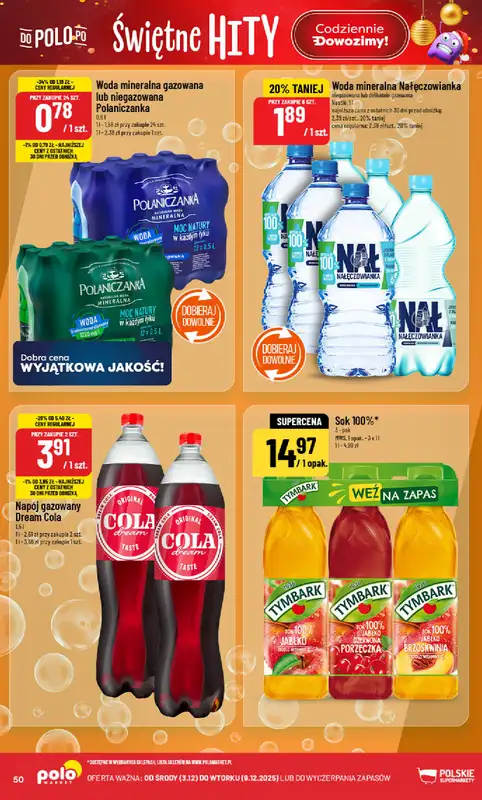 POLOmarket - gazetka promocyjna Gazetka od środy 03.12 do wtorku 09.12 - strona 50