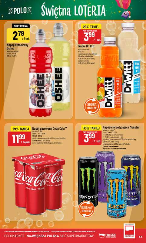 POLOmarket - gazetka promocyjna Gazetka od środy 03.12 do wtorku 09.12 - strona 53