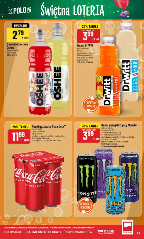 POLOmarket - gazetka promocyjna Gazetka od środy 03.12 do wtorku 09.12 - strona 53