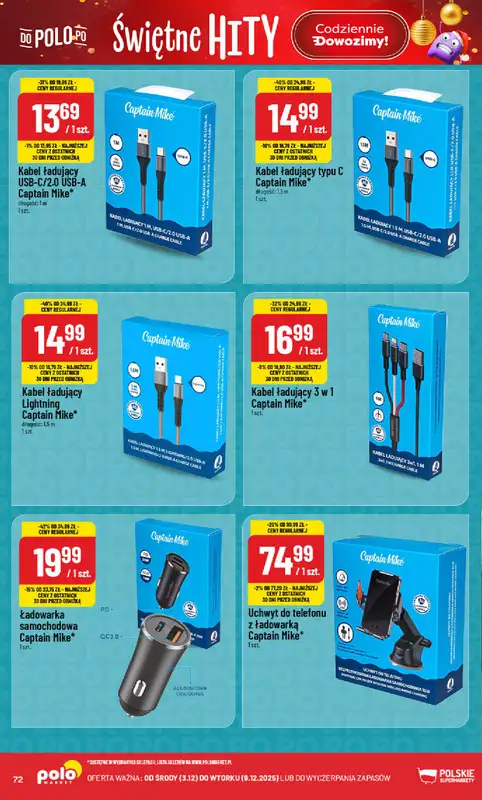 POLOmarket - gazetka promocyjna Gazetka od środy 03.12 do wtorku 09.12 - strona 72