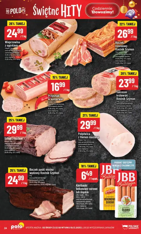 POLOmarket - gazetka promocyjna Gazetka od środy 03.12 do wtorku 09.12 - strona 24