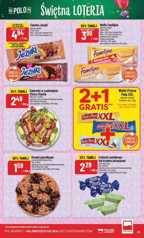 POLOmarket - gazetka promocyjna Gazetka od środy 03.12 do wtorku 09.12 - strona 49