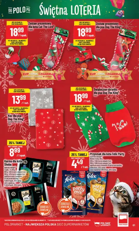 POLOmarket - gazetka promocyjna Gazetka od środy 03.12 do wtorku 09.12 - strona 61