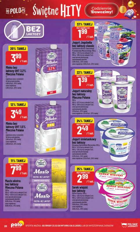POLOmarket - gazetka promocyjna Gazetka od środy 03.12 do wtorku 09.12 - strona 28