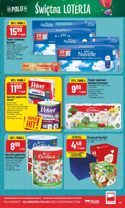 POLOmarket - gazetka promocyjna Gazetka od środy 03.12 do wtorku 09.12 - strona 65