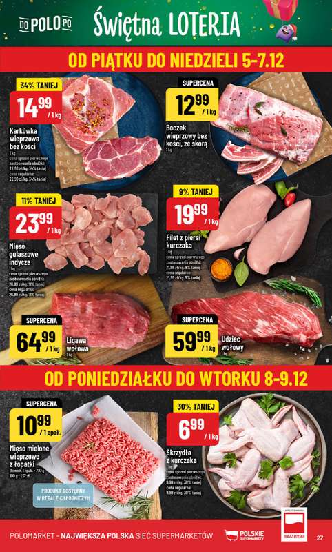 POLOmarket - gazetka promocyjna Gazetka od środy 03.12 do wtorku 09.12 - strona 27
