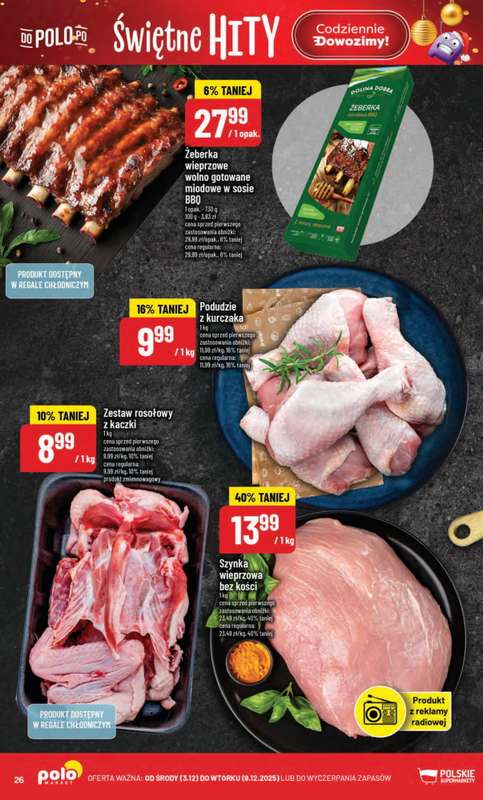POLOmarket - gazetka promocyjna Gazetka od środy 03.12 do wtorku 09.12 - strona 26
